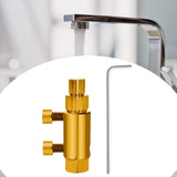 Maxbell Damaged Screw Extractor Set Portable Accessories for Professional Men Repair Gold
