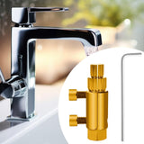 Maxbell Damaged Screw Extractor Set Portable Accessories for Professional Men Repair Gold