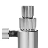 Maxbell Damaged Screw Extractor Set Portable Accessories for Professional Men Repair Silver