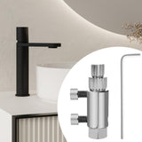 Maxbell Damaged Screw Extractor Set Portable Accessories for Professional Men Repair Silver