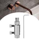 Maxbell Damaged Screw Extractor Set Portable Accessories for Professional Men Repair Silver