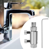 Maxbell Damaged Screw Extractor Set Portable Accessories for Professional Men Repair Silver
