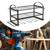 Maxbell Drill Hanger Storage Rack Stable Support Multipurpose Tool Storage Organizer
