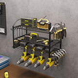 Maxbell Drill Hanger Storage Rack Stable Support Multipurpose Tool Storage Organizer