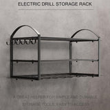 Maxbell Drill Hanger Storage Rack Stable Support Multipurpose Tool Storage Organizer