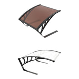 Maxbell Shade Cover for Robotic Lawn Mowers Outdoor Portable Robot Lawn Mower Garage Clear Board