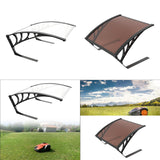 Maxbell Shade Cover for Robotic Lawn Mowers Outdoor Portable Robot Lawn Mower Garage Clear Board