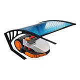 Maxbell Shade Cover for Robotic Lawn Mowers Outdoor Portable Robot Lawn Mower Garage Clear Board