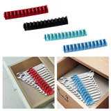 Maxbell Wrench Tool Organizer Workshop Organization for Tool Box Drawer Organization Red