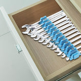 Maxbell Wrench Tool Organizer Workshop Organization for Tool Box Drawer Organization Blue