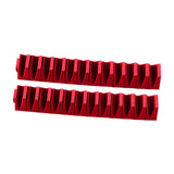 Maxbell Modular Wrench Organizer 24 Tools Organization for Mechanics Repair Shop Men Red