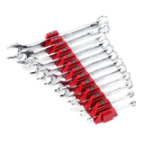 Maxbell Modular Wrench Organizer 24 Tools Organization for Mechanics Repair Shop Men Red