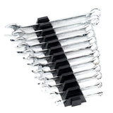 Maxbell Modular Wrench Organizer 24 Tools Organization for Mechanics Repair Shop Men Black