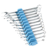 Maxbell Modular Wrench Organizer 24 Tools Organization for Mechanics Repair Shop Men Blue