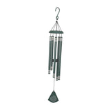 Maxbell 37 inch Memorial Wind Chime Simple Hanging Decor for Backyard Garden Outside Green