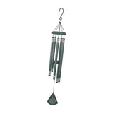 Maxbell 37 inch Memorial Wind Chime Simple Hanging Decor for Backyard Garden Outside Green