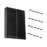 Weeds Barrier Landscape Fabric Premium for Gardening Farming Weeds Maintenance 1mx20m