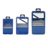 Maxbell Twist Drill Case Index Storage Box for DIY Repairs Professional Metalworking 13cmx8.8cmx1.8cm