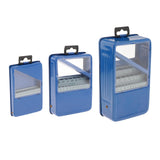 Maxbell Twist Drill Case Index Storage Box for DIY Repairs Professional Metalworking 13cmx8.8cmx1.8cm