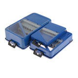 Maxbell Twist Drill Case Index Storage Box for DIY Repairs Professional Metalworking 13cmx8.8cmx1.8cm