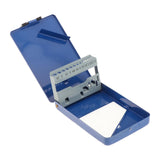 Maxbell Twist Drill Case Index Storage Box for DIY Repairs Professional Metalworking 13cmx8.8cmx1.8cm