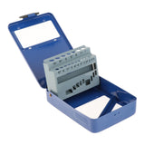 Maxbell Twist Drill Case Index Storage Box for DIY Repairs Professional Metalworking 15cmx11cmx3.7cm