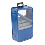Maxbell Twist Drill Case Index Storage Box for DIY Repairs Professional Metalworking 18cmx10.5cmx5.5cm