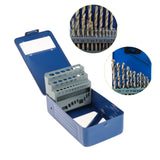 Maxbell Twist Drill Case Index Storage Box for DIY Repairs Professional Metalworking 18cmx10.5cmx5.5cm