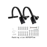 Maxbell 2x Ladder Roof Hook with Wheel Accessories T Bar Steel Ladder Hooks for Roof S