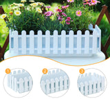 Fence Planter Modern Plant Container for Windowsill Indoor Outdoor Courtyard L