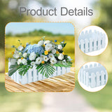 Fence Planter Modern Plant Container for Windowsill Indoor Outdoor Courtyard XL