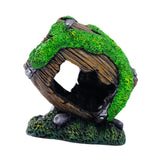 Broken Barrel Aquarium Decoration Landscaping Statue for Lawn Yard Courtyard