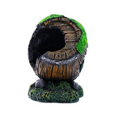 Broken Barrel Aquarium Decoration Landscaping Statue for Lawn Yard Courtyard