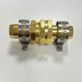 Maxbell Garden Hose Repair Connector Easy to Install Garden Hose Fittings  Yellow