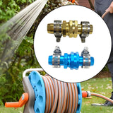 Maxbell Garden Hose Repair Connector Easy to Install Garden Hose Fittings  Yellow