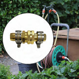 Maxbell Garden Hose Repair Connector Easy to Install Garden Hose Fittings  Yellow