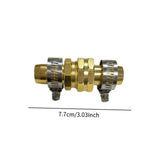 Maxbell Garden Hose Repair Connector Easy to Install Garden Hose Fittings  Yellow