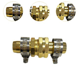 Maxbell Garden Hose Repair Connector Easy to Install Garden Hose Fittings  Yellow