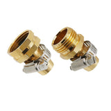 Maxbell Garden Hose Repair Connector Easy to Install Garden Hose Fittings  Yellow