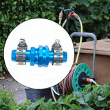 Maxbell Garden Hose Repair Connector Easy to Install Garden Hose Fittings  Blue