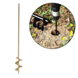 Auger Bit for Planting Garden Ground Spiral Drill Auger Spiral Bit