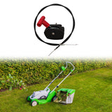 Lawn Mower Lever Handle Control Switch Handle for Electric Petrol Lawnmowers with Cable