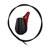 Lawn Mower Throttle Cable Kit Parts with Switch Lever for Garden Patio Tools Red