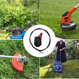 Lawn Mower Throttle Cable Kit Parts with Switch Lever for Garden Patio Tools Red