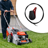 Lawn Mower Throttle Cable Kit Parts with Switch Lever for Garden Patio Tools Red