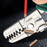 Wire Stripper Hand Tool Professional Multipurpose Electrical Wire Strip Tool 251153