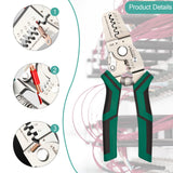 Wire Stripper Hand Tool Professional Multipurpose Electrical Wire Strip Tool 2511525