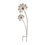 Dandelion Metal Decorative Garden Stake Weather Resistant for Outdoor Garden