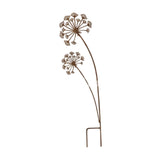 Dandelion Metal Decorative Garden Stake Weather Resistant for Outdoor Garden