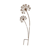 Dandelion Metal Decorative Garden Stake Weather Resistant for Outdoor Garden